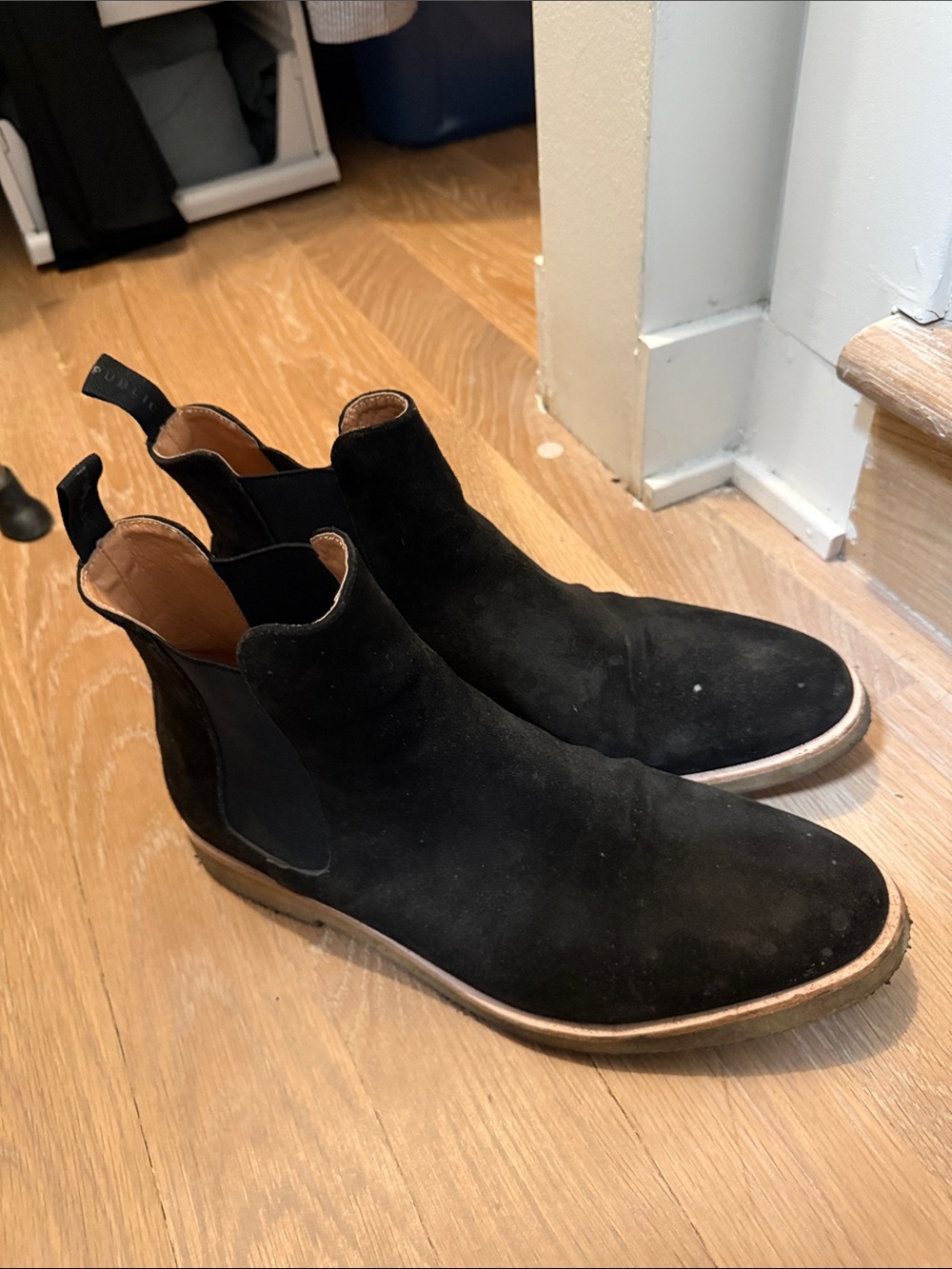 New Republic Men's Suede Chelsea Boots